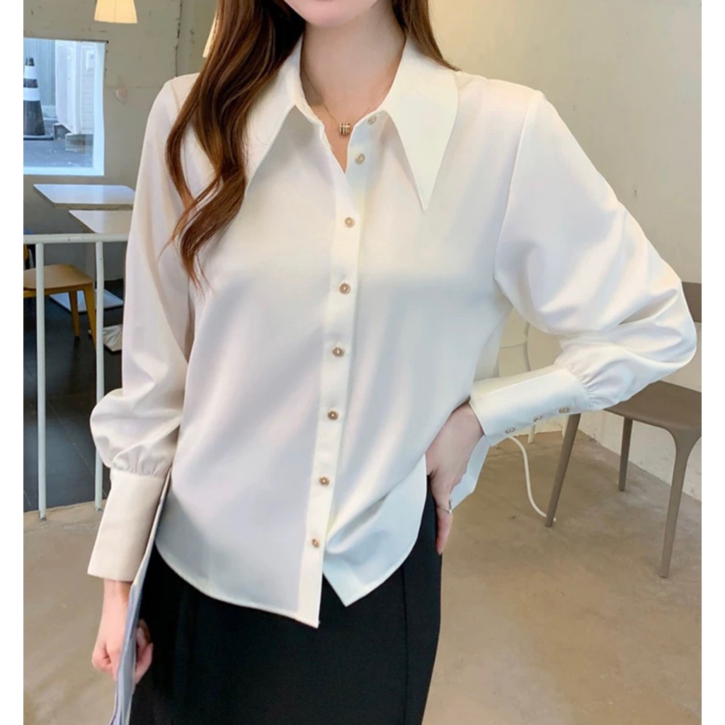 Áo sơ mi chất lụa