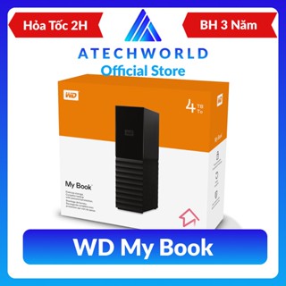 Ổ Cứng Di Động Để Bàn HDD WD My Book 4TB 6TB 8TB 12TB - Hàng Chính Hãng - BH 3 Năm - Có Xuất VAT