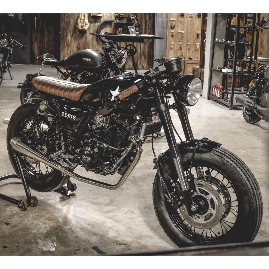 Cổ pô GPX LEGEND150 thương hiệu TORNADO chất liệu TITAN VÀ INOX 304