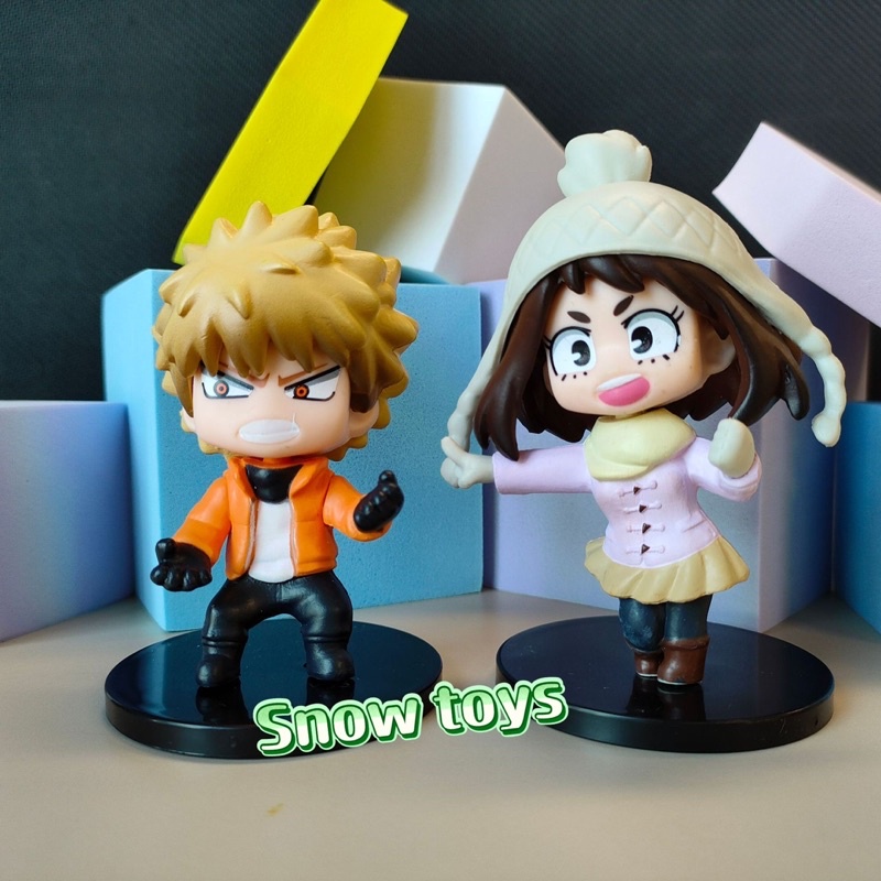 Mô hình My Hero Academia - Học viện siêu anh hùng Deku Midoriya Bakugo Todoroki Kirisima Eijiro Uraraka Ochaco Ida Tenya