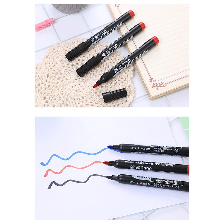 COMBO BÚT LÔNG DẦU AOWA-700