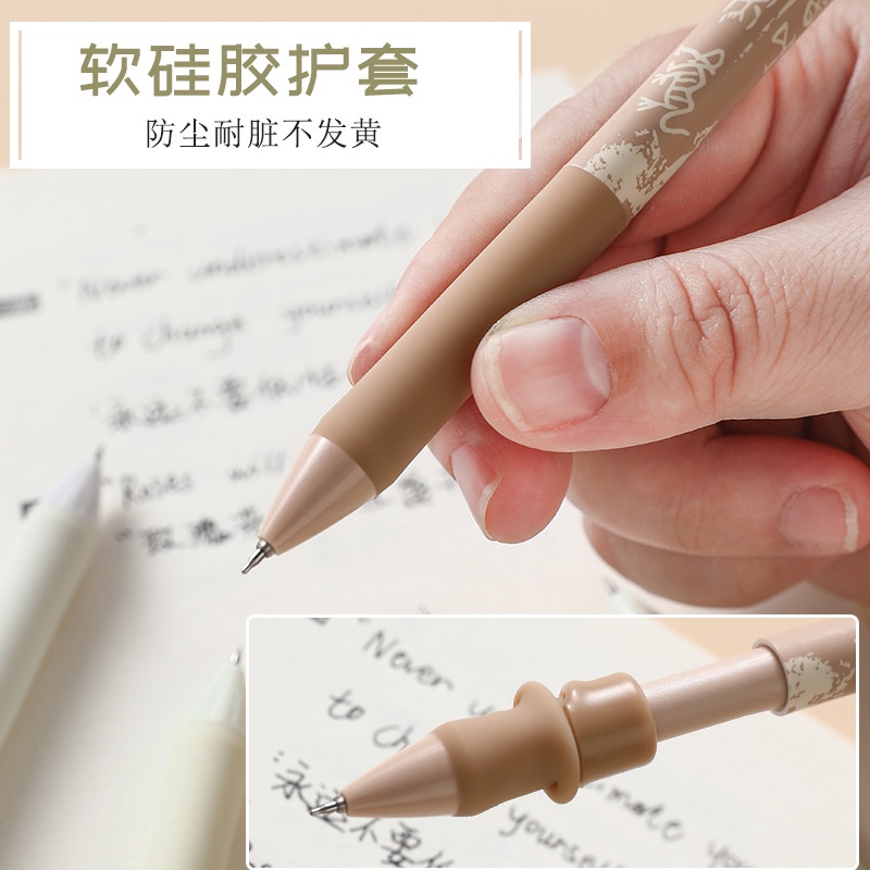 Bút gel Domi-960 mực đen ngòi 0.5mm