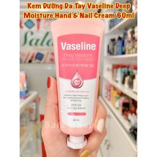 Dưỡng tay vaseline deep moisture hand & nail cream 60ml