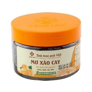 Mơ xào cay Hồng Lam