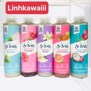 Sữa tắm dưỡng da St.Ives (650ML) Chuẩn HÃNG DKSH