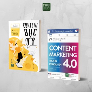 Sách - Combo bí quyết viết content hay - cẩm nang thu hút khách hàng