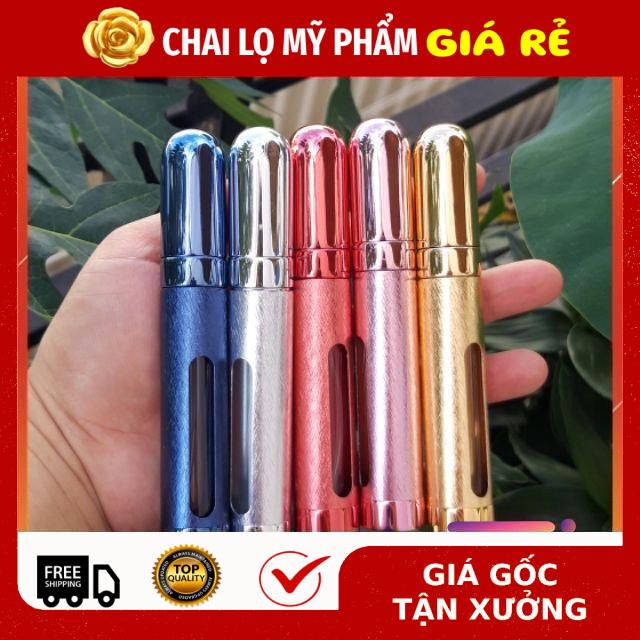 Lọ Chiết Nước Hoa ★ RẺ VÔ ĐỊCH ★ Lọ chiết nước hoa nhôm 12ml đựng dầu thơm, phụ kiện du lịch