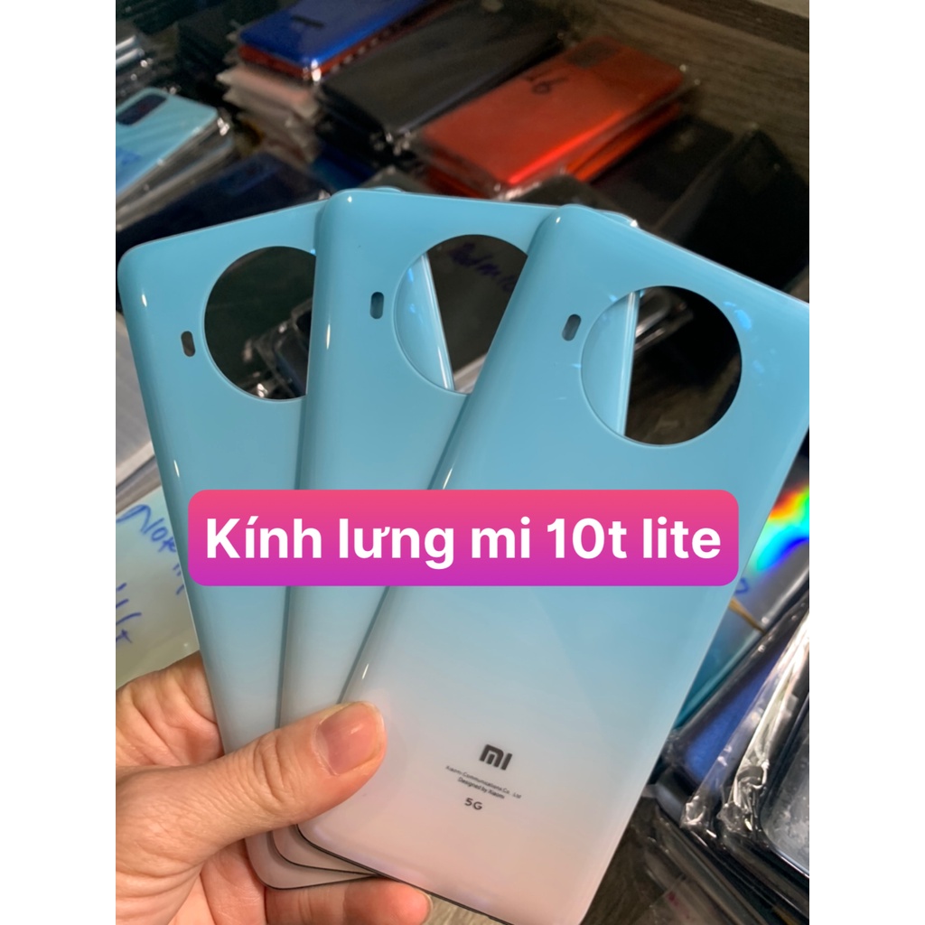 kính lưng sau zin mới điện thoại mi 10T lite-kính zin