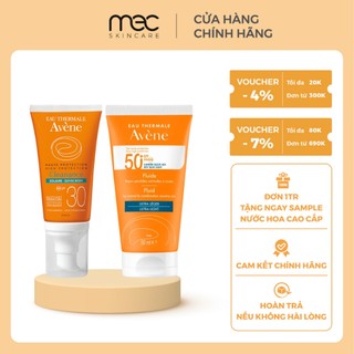 Kem Chống Nắng Avene Very High Protection Cleanance/Fluid 50ml ngừa mụn - mecskincare