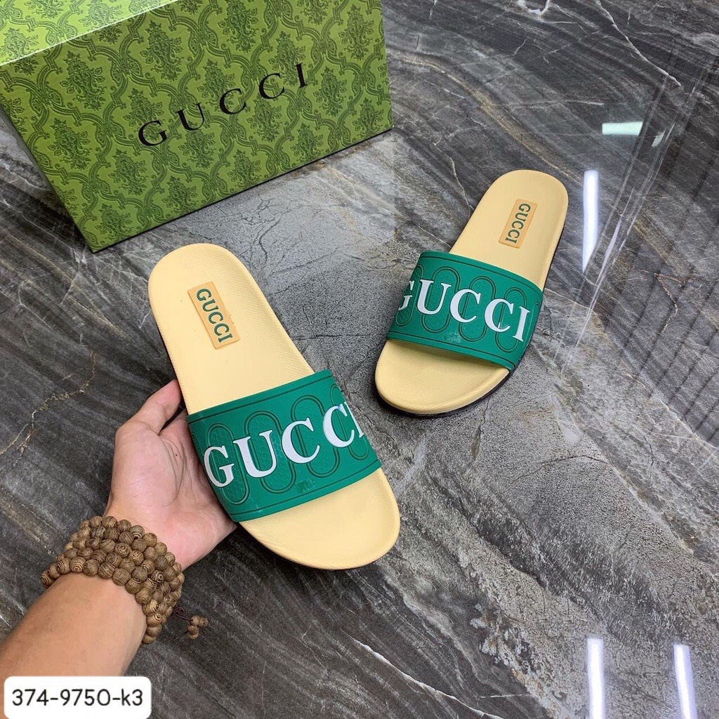 🔥HÀNG CAO CẤP🔥Dép Nam,Dép Quai Ngang GUCCI Mẫu Mới Hè 2023 Đế Cao Su Non Chống Trơn Trượt