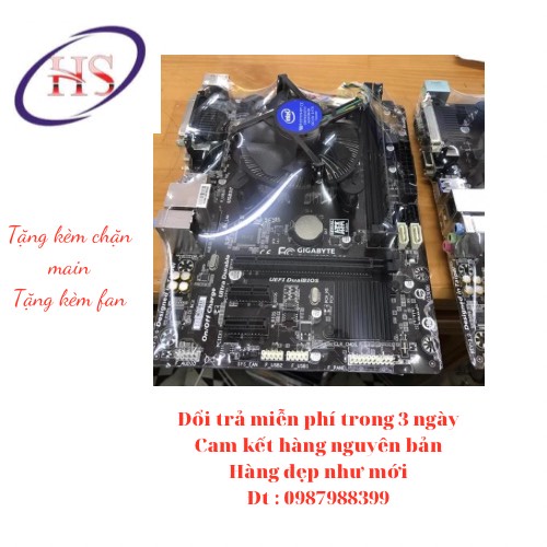 Combo main giga h81+ i3-4150/4130+ fan zin+ ram 8g