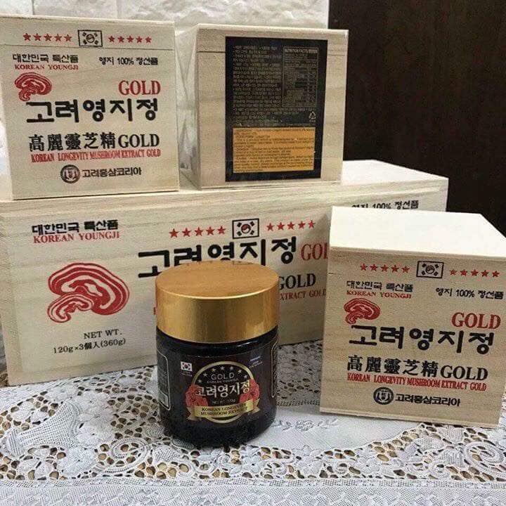 CAO LINH CHI HÀN QUỐC CHÍNH HÃNG, ổn định huyết áp cân bằng đường huyết, nâng cao hệ miễn dịch