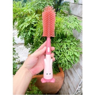 CỌ BÌNH SỮA Silicon 3in1 CAO CẤP - Tặng Cọ Bông