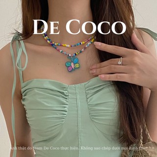 Vòng cổ layer, vòng cổ hạt cườm Babylon De Coco