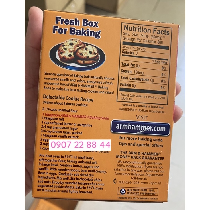 Bột Baking Soda 454g - USA | BigBuy360 - bigbuy360.vn