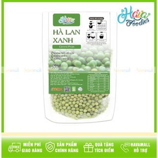 [HÀNG CHÍNH HÃNG] Đậu Hà Lan khô xanh nguyên hạt hữu cơ - Whole Green Peas Organic 500gr