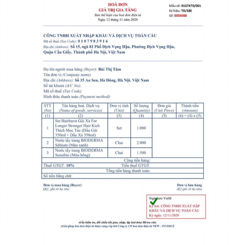 Nước Tẩy Trang Bioderma 500ml