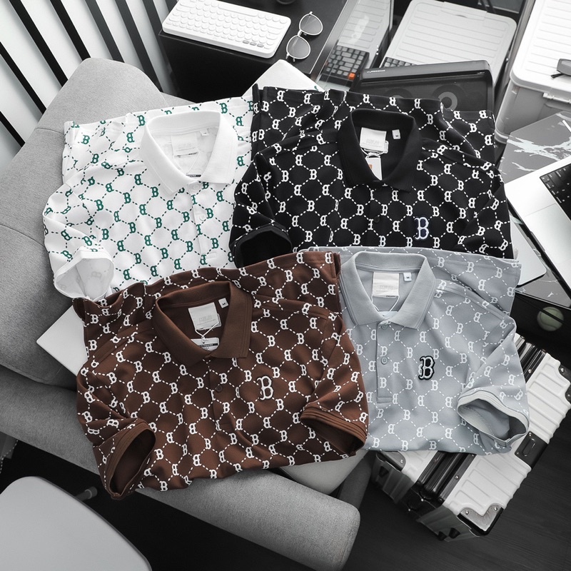 Áo PoLo MLB Monogram B