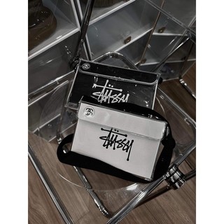 [Custom] Túi Box Custom Stussy đen/Trắng