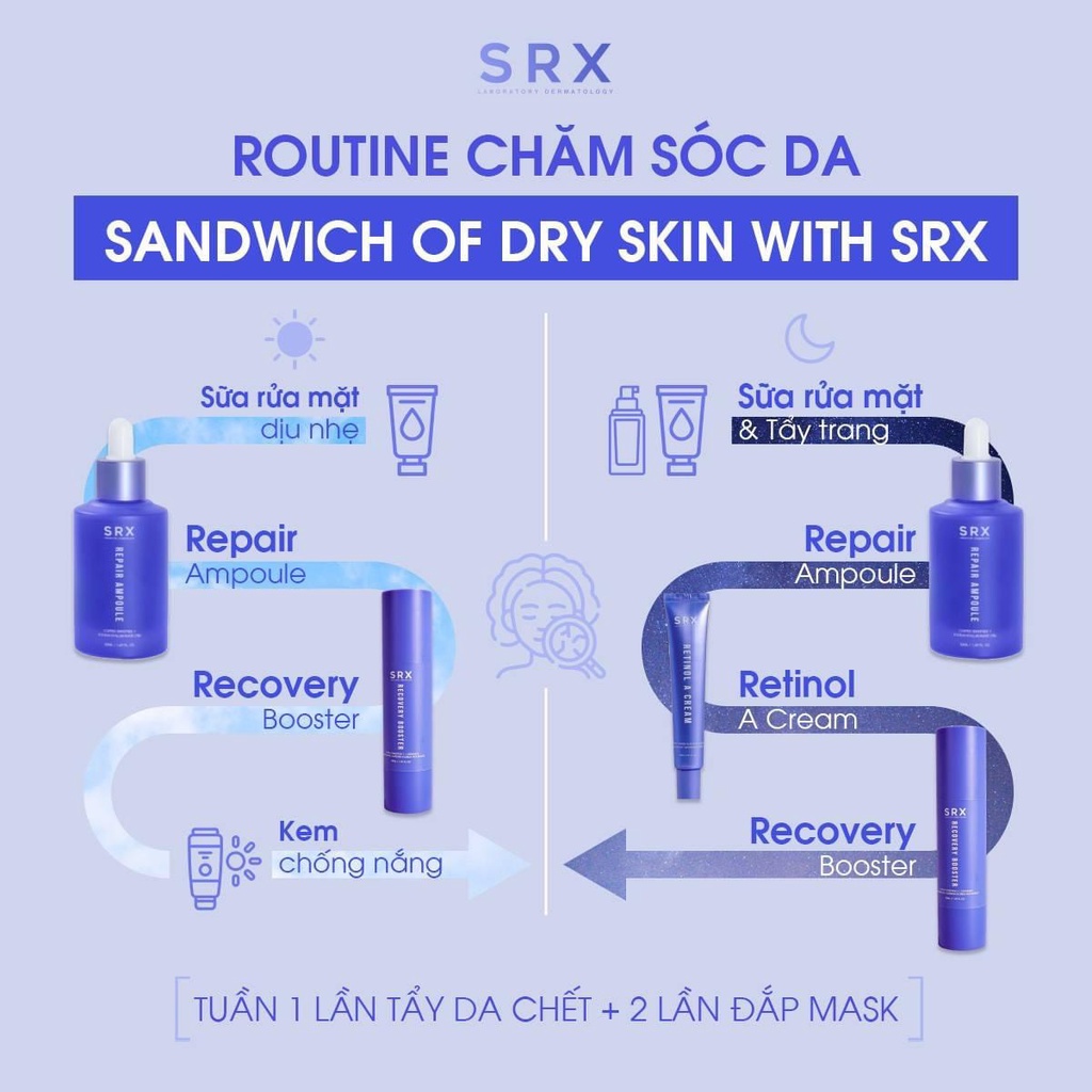 Kem tái tạo da, trẻ hoá SRX RETINOL A CREAM