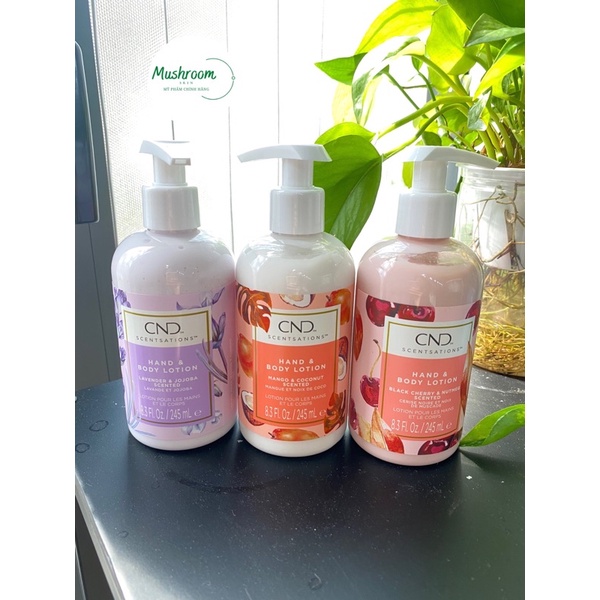 Lotion dưỡng ẩm CND phiên bản mới nhất