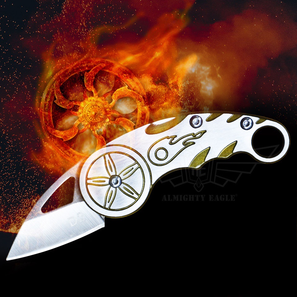 Dao Phượt Gấp Nhỏ Treo Móc Khóa