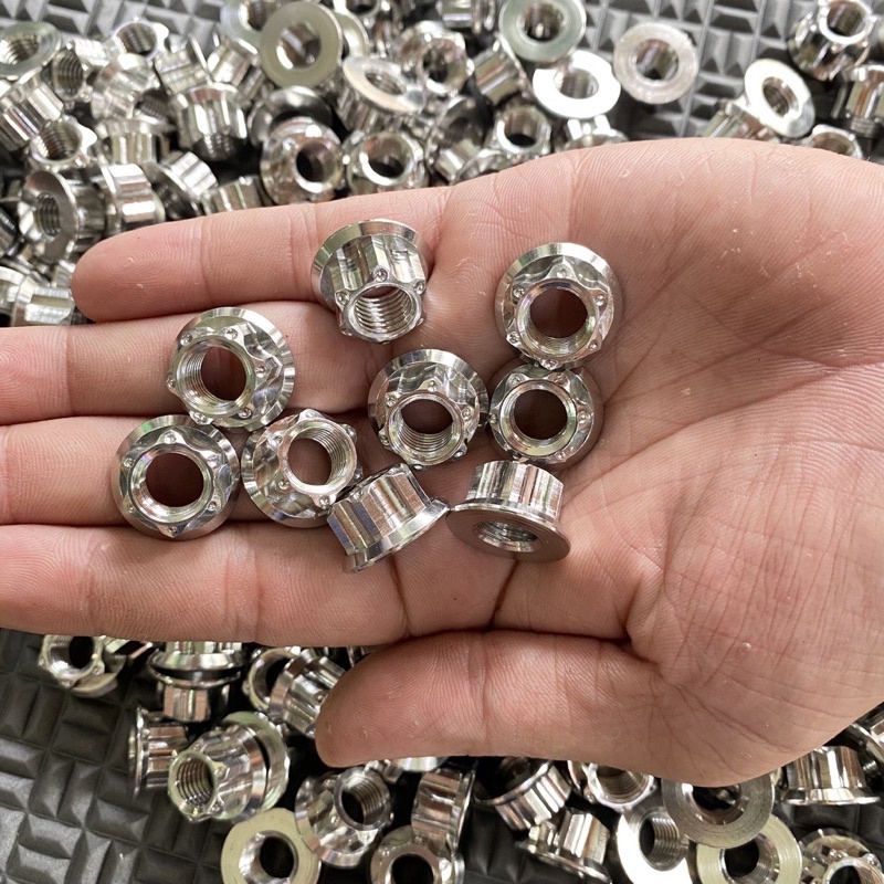Tán hở inox 304 các size 6li 8li 10li 12li 14li gắn cho các dòng xe