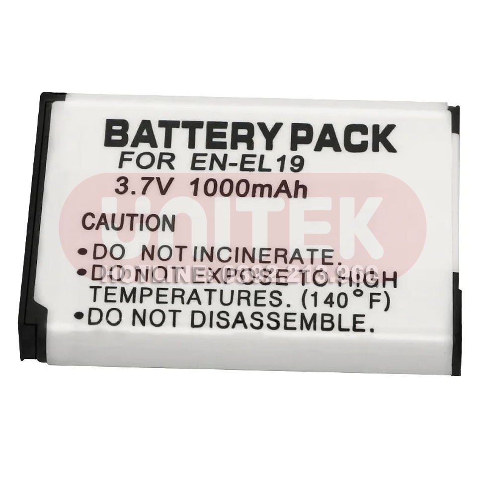 Pin EN-EL19: Dành Cho Máy Ảnh Nikon 1000mAh 3.7V