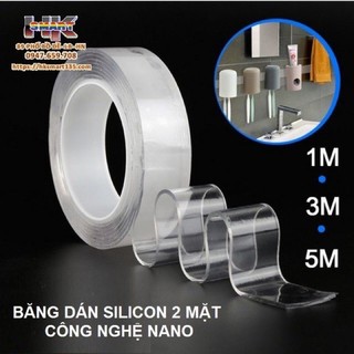 Băng dính silicon 2 mặt siêu dính