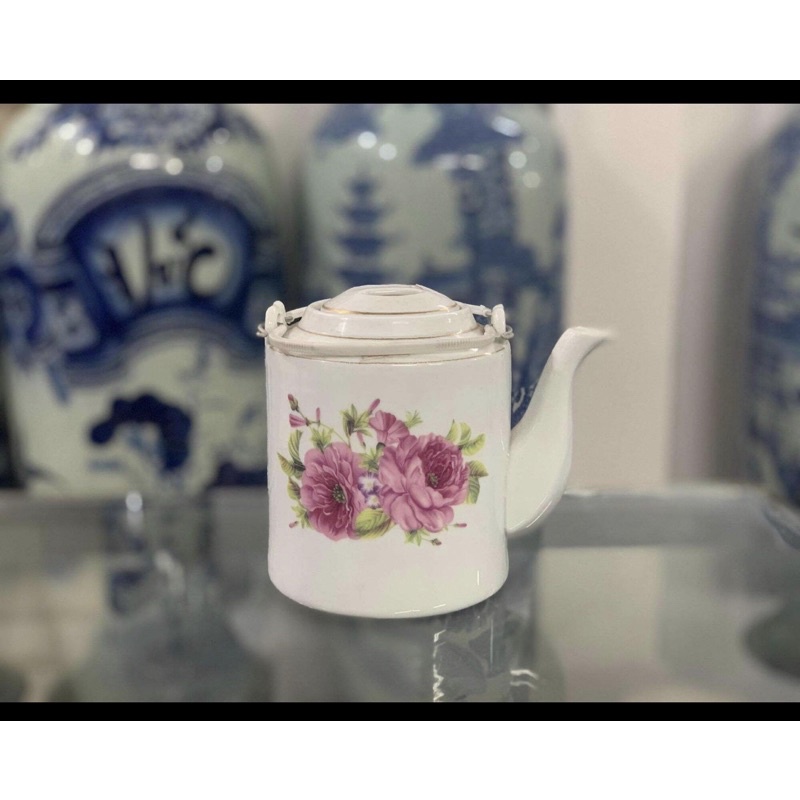 Ấm tích, ấm pha trà Gốm Sứ Bát Tràng cao cấp tráng men trong ngoài