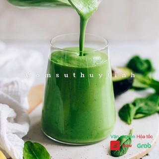 Cốc thủy tinh/ Ly thủy tinh Borosilicate chịu nhiệt dáng loe thấp