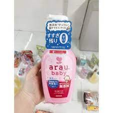 NƯỚC RỬA BÌNH ARAU NHẬT CHAI 500ML/TÚI 450ML