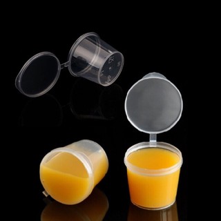 Hũ nhựa PP mini nắp liền - 1oz (30ml) (combo 10 hũ)
