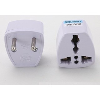 Ổ cắm chuyển đổi 3 chân sang 2 chân, chân cắm tròn