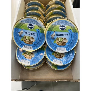 Pate ngỗng 90g hàng NK nga- Pate ăn liền hàng nga nội địa