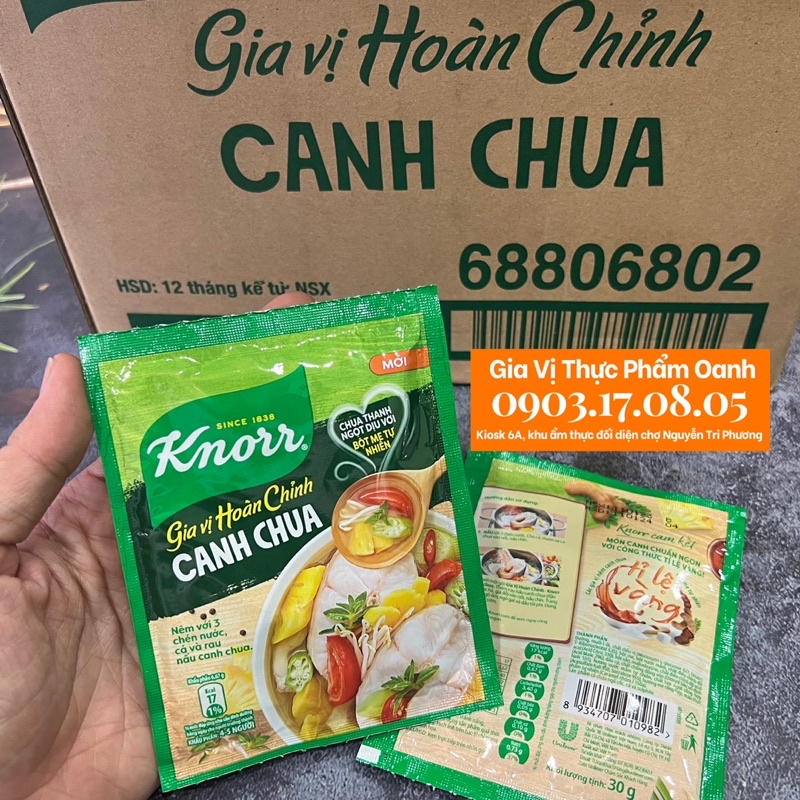 GIA VỊ CANH CHUA Knorr