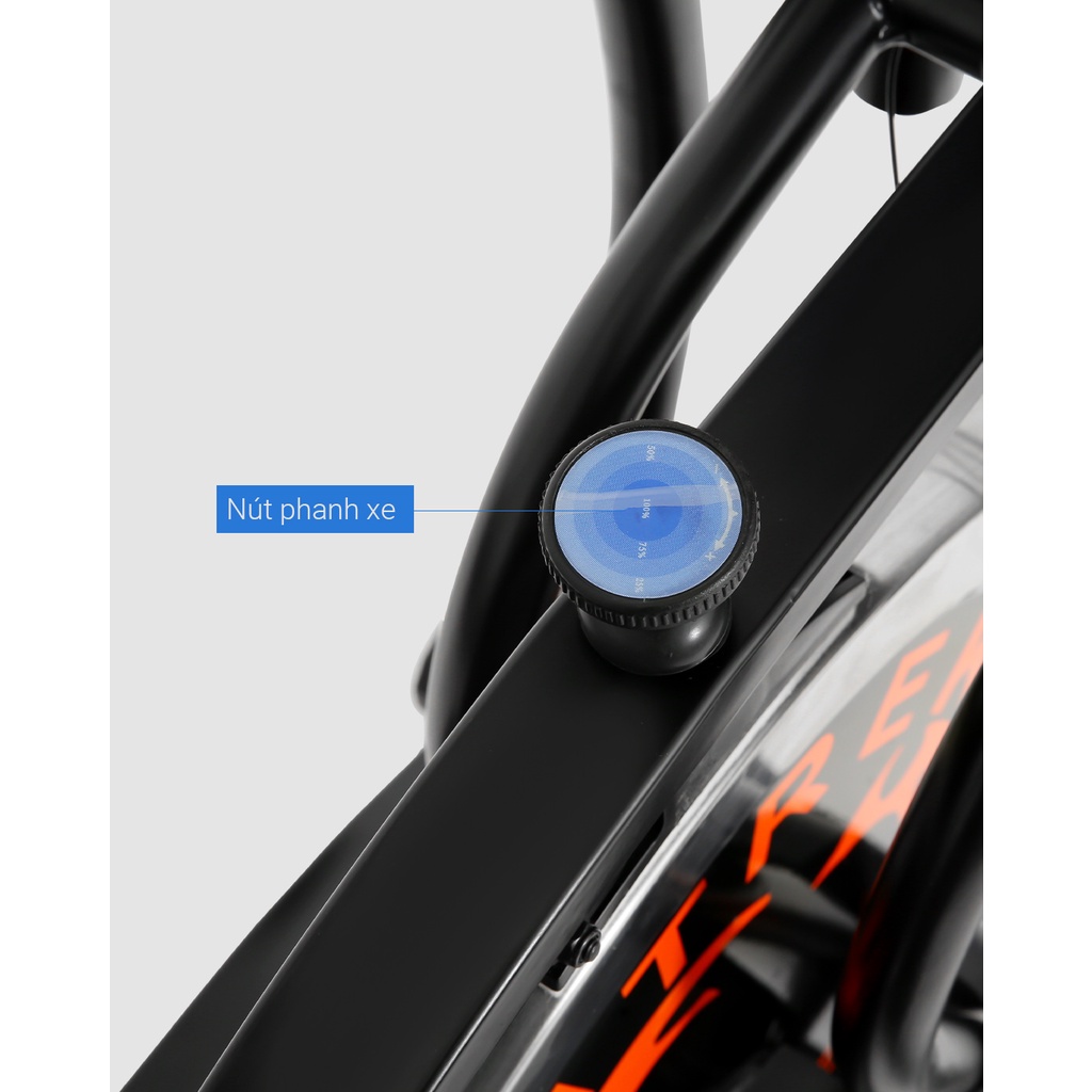 Xe đạp thể dục toàn thân liên hoàn Airbike MK295 tập cùng lúc tay chân hông