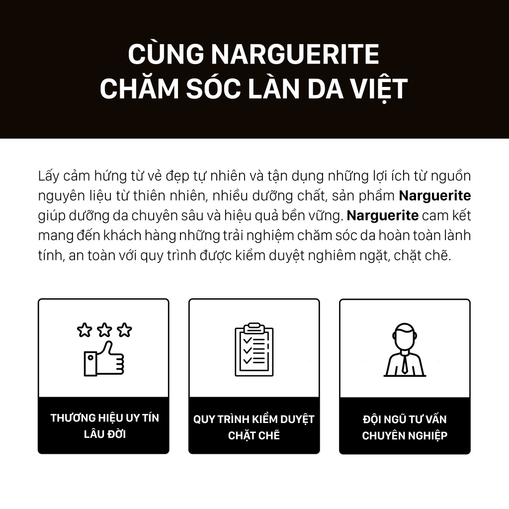 Serum giảm nám tàn nhang Narguerite Dark Spot Eraser Serum (Niacinamide & Glutathione) 30ml