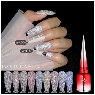 Mẫu sơn gel nhũ flash as màu hot
