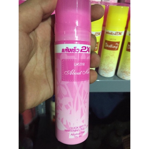 Lăn khử mùi 2x Thái Lan 75ml Chính hãng
