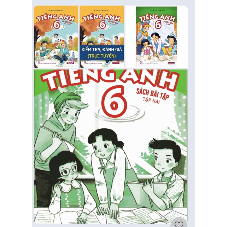 Tiếng Anh 6  kèm bút chì Roco