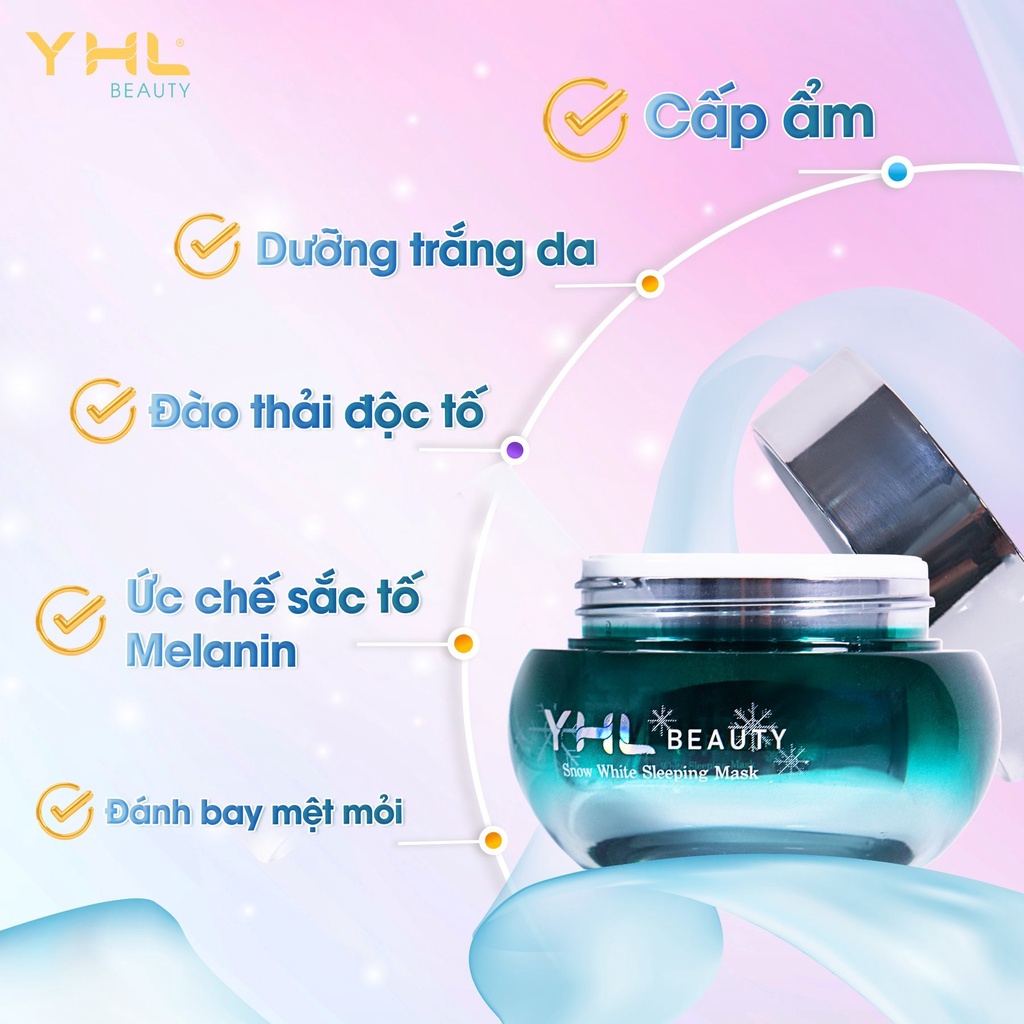 Mặt Nạ Ngủ Dưỡng Trắng Da YHL Hàn Quốc