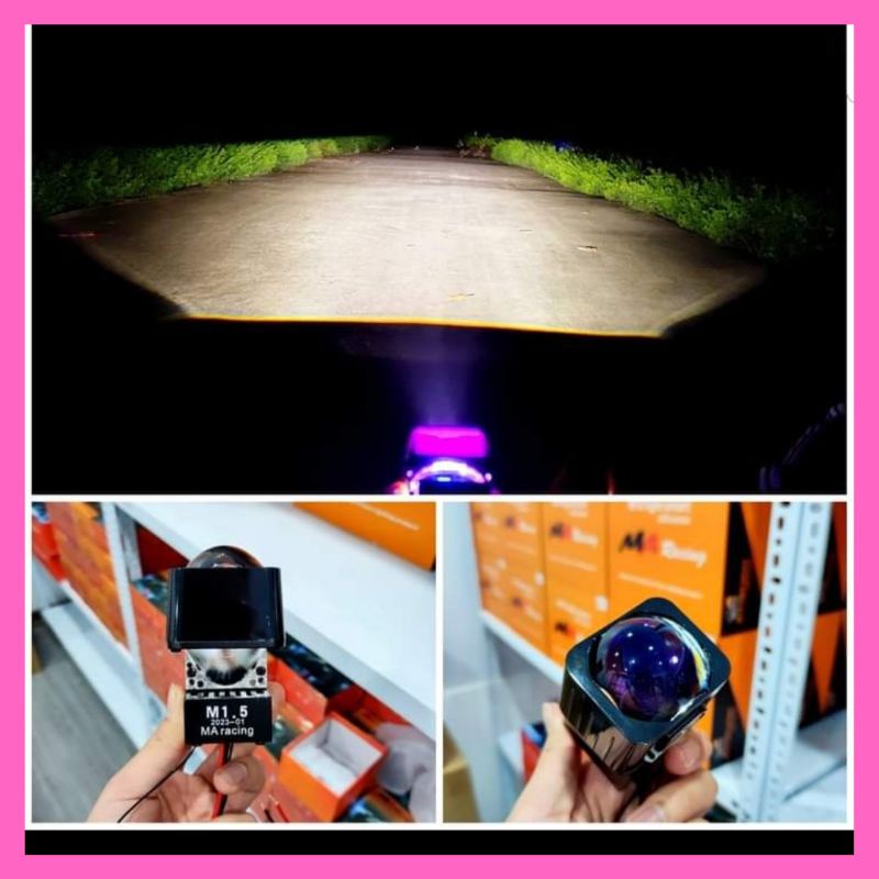 Pha bi cầu M1.5 inch Mẫu mới nhất MA Racing 2023