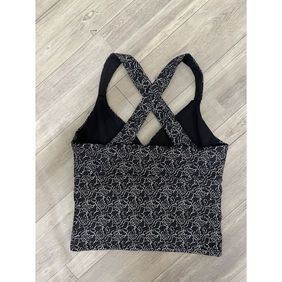 HÀNG XUẤT XỊN - ÁO TẬP NỮ HOA VĂN XUẤT KHẨU CÓ MÚT