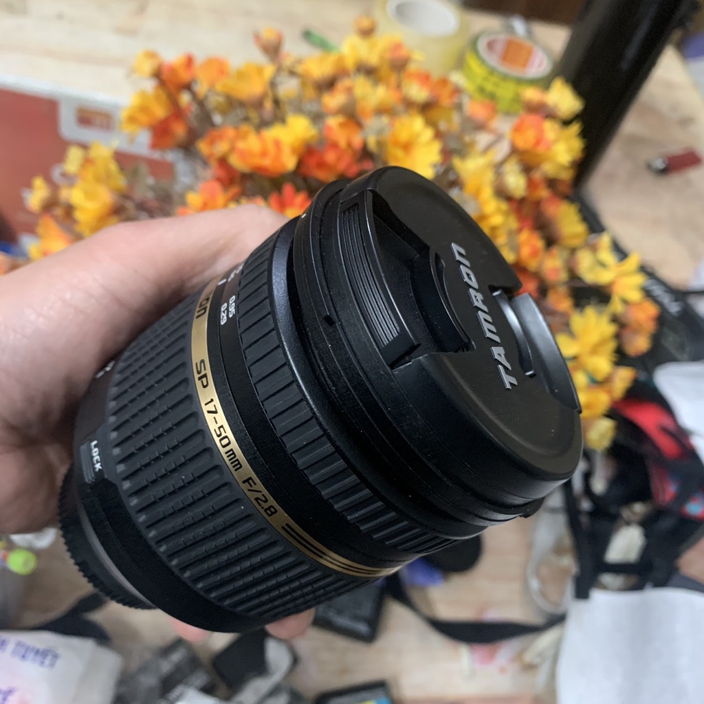 Ống kính Tamron 17-50 f2.8 VC cho máy ảnh Nikon khẩu 2.8 toàn dải