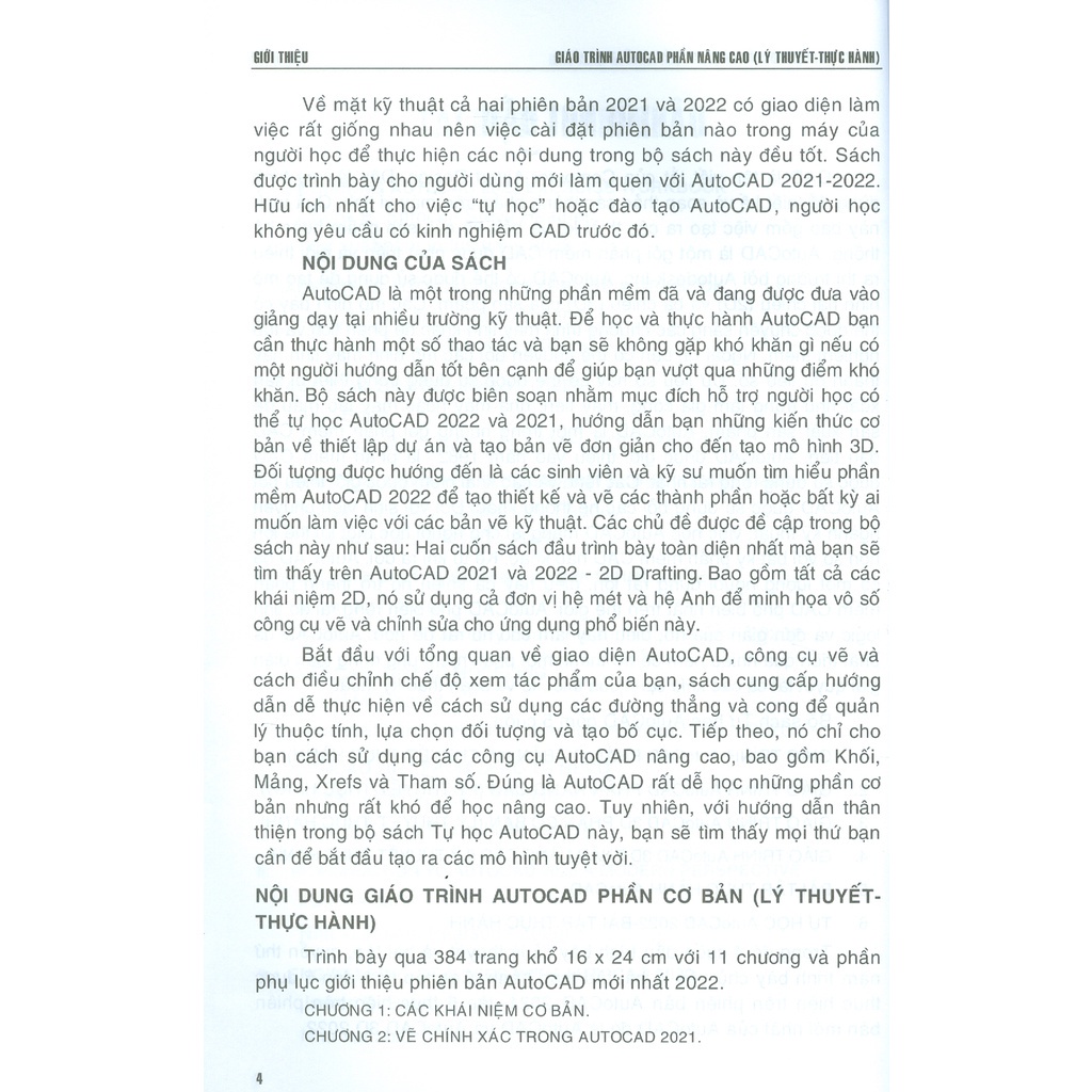 Sách - Giáo Trình Autocad Phần Nâng Cao