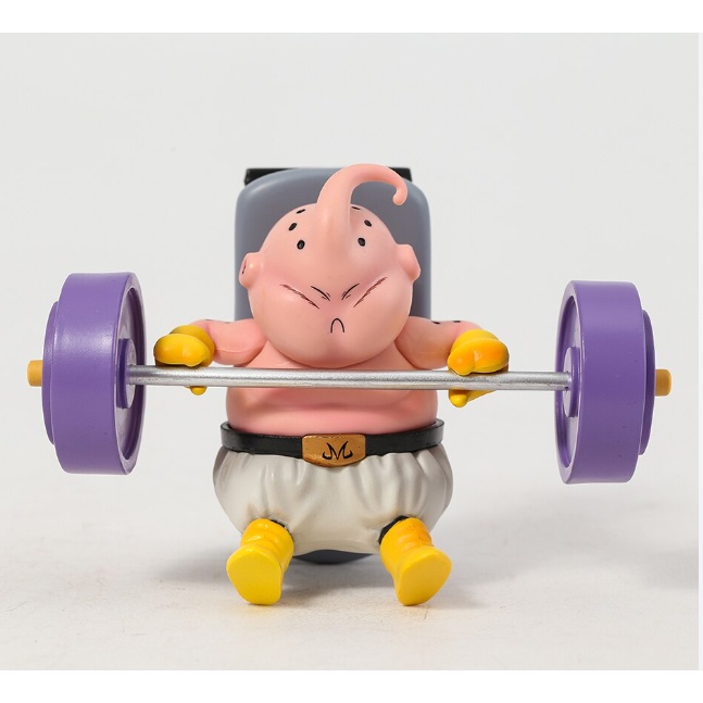 5 mô hình bé majin bu mini tập gym - full 5 box