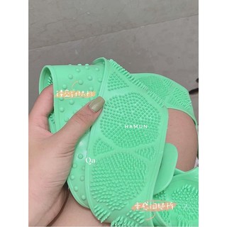 Dây tắm chà lưng 2 mặt silicone