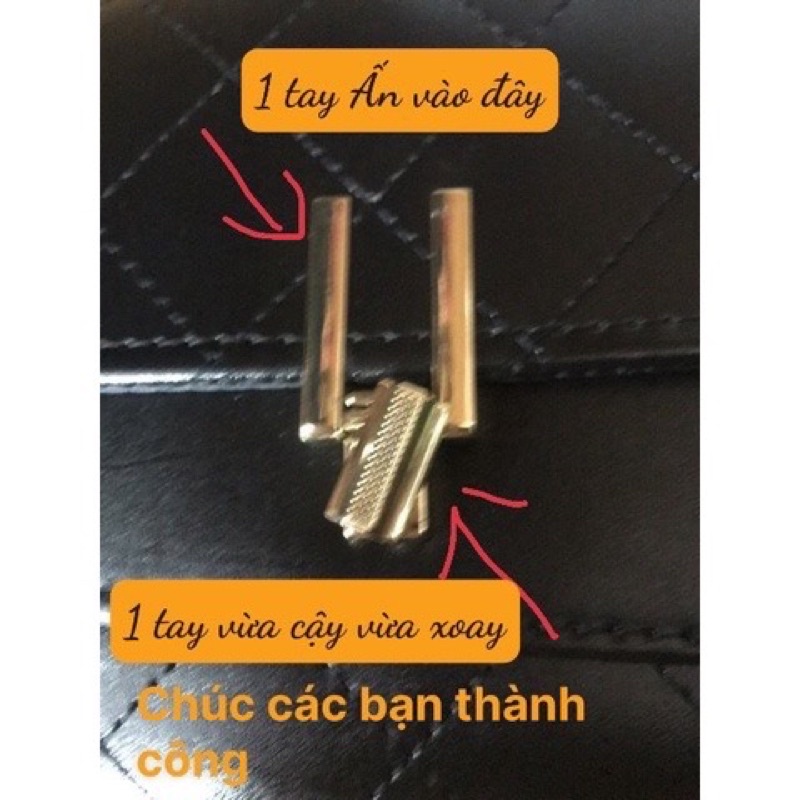 Túi xách nữ đeo vai khoá chữ y  hàng quảng châu