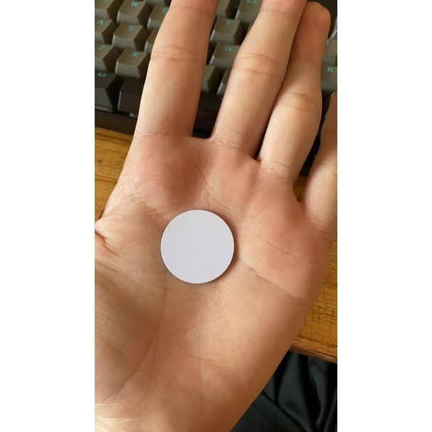 Thẻ thông minh NFC Ntag215 ghi và đọc dữ liệu trên điện thoại làm card visit điện tử, cài đặt bắt wifi tự động